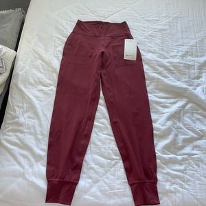 Lululemon align jogger mulled wine